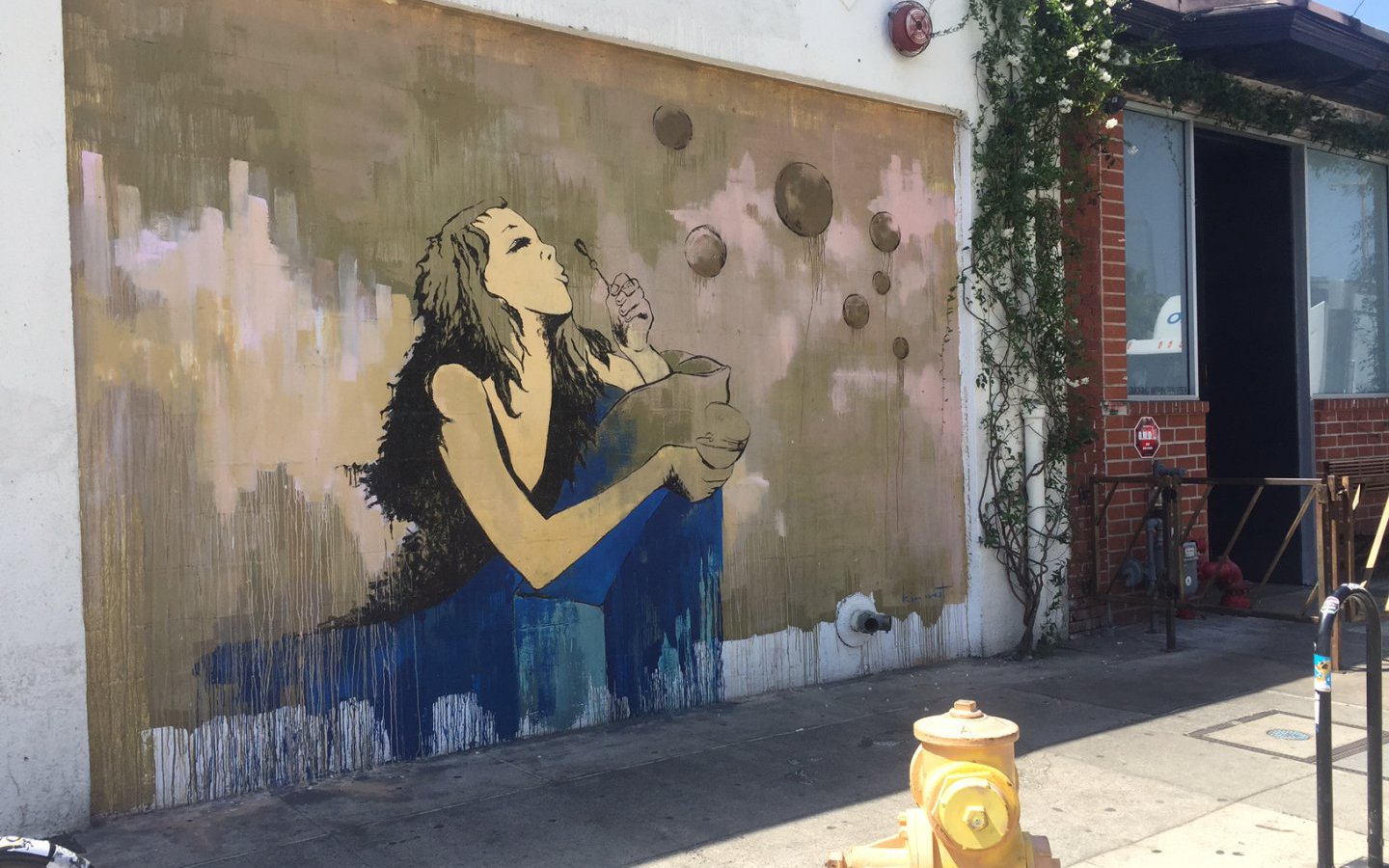 The One with the Bubbles by artist Kim West