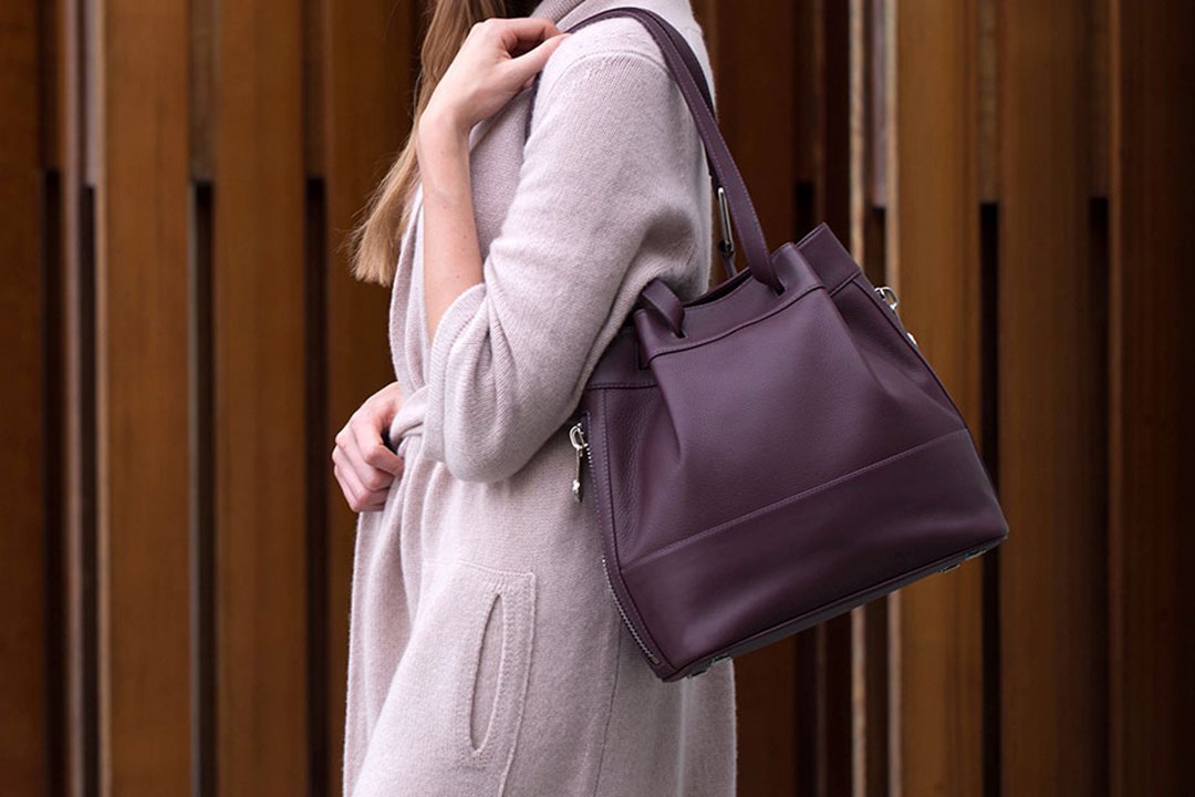 What we see is the design and outer materials. What you don’t see are the materials used to construct the bag.