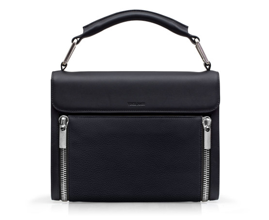 Black Grain Leather
