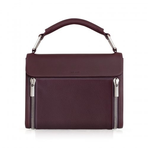 Burgundy Grain Leather